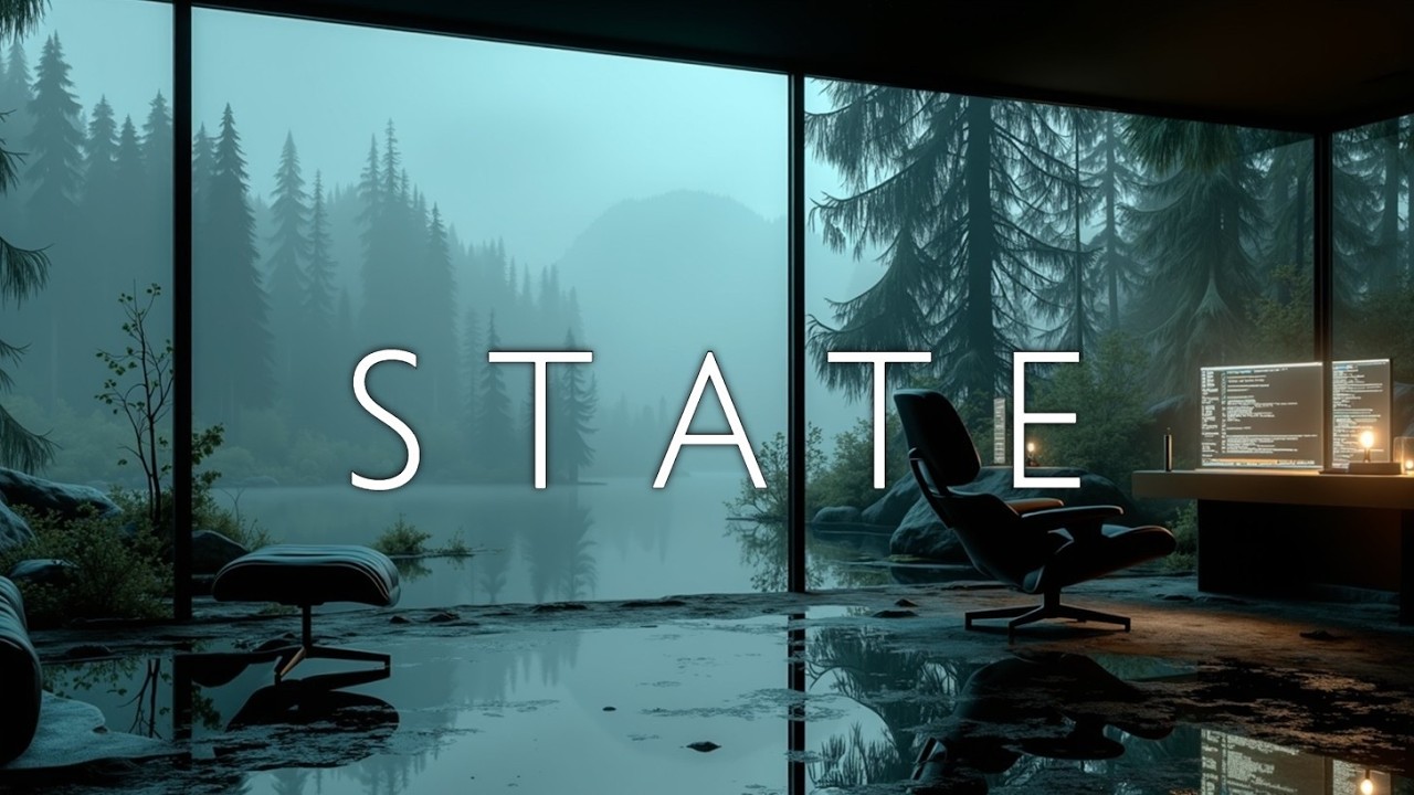 Музыка для глубокой работы | Состояние потока ~ Минимал-электроника