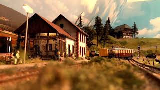 Fahrvideo - BR VT 135 & BR 140 Dieseltriebwagen mit Beiwagen.