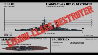 Legion-Class Heavy Destroyer Showcase: From the Depths