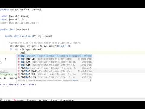 Java 8 stream API: Find the maximum number from a list of integers
