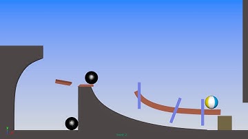Maya - Ball Obstacle Course Animation