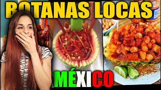 LAS 5 BOTANAS MÁS LOCAS DE MÉXICO || Argentina reacciona a botanas mexicanas 🇲🇽