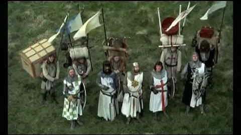 Monty Python i Święty Graal  Monty Python and the Holy Grail Pl zamek