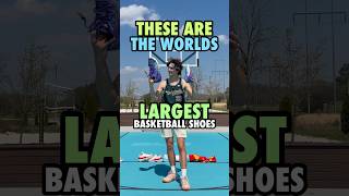 Dunking in the Worlds LARGEST Shoes