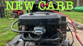 18 Horsepower Briggs and Stratton opposed twin carburetor replacement Model#422707 18 Horsepower Briggs and Stratton opposed twin carburetor replacement Model#422707