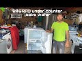 245RFD Subzero refrigerator leaks water fixed