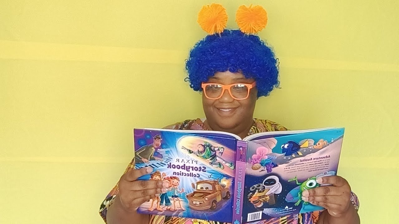 Pixar Storybook "Inside Out, The Riley and Bing Bong Band"