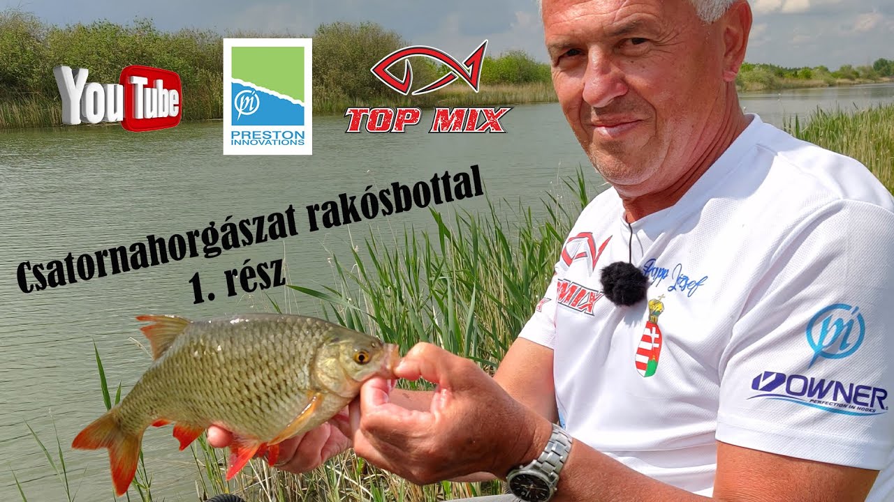 Csatorna horgászat rakósbottal - 1. Rész - A maximális felkészülés