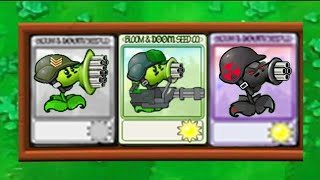 Heavy Gatling pea & Cattail - About triplets - PVZ