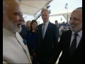 PM Modi meets Israeli Cabinet on arrival in Tel Aviv, Israel