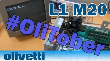 Olivetti L1 M20 Zilog Z8001 - Episode 3