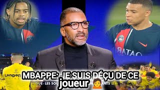 H.BEYE PSG 0-1 DORTMUND:Paris Éliminé sans Fougue-Mbappe Nul/demi-finale Ligue des Champions.