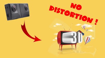 How to convert a 3D video shot with an Insta360 EVO Camera to a non--distorted 3DSBS video for free!