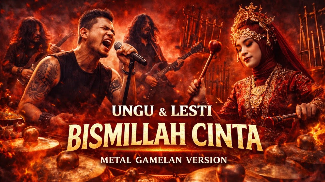 GILA! Bismillah Cinta Jadi METAL GAMELAN 😱🔥 | AI Cover Ungu & Lesti