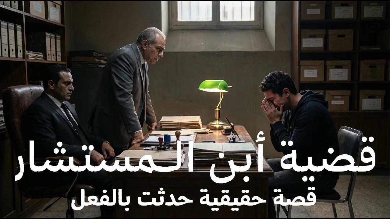 قصة حقيقية شاب بالقاهرة أبن المستشار يحكي انه متهم في قضية قتل لكن يظهر دليل من الأب يثبت من القاتل!