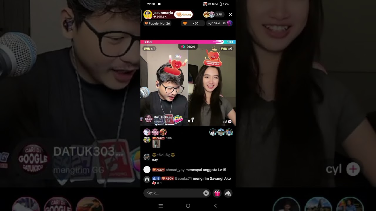 Live terbaru jasun marju