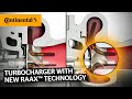 The new turbocharger with raax technology