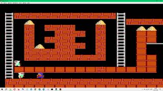 LODE RUNNER. STAGE 26. OLD GAME. GAMES-DENDY. RETRO GAME.