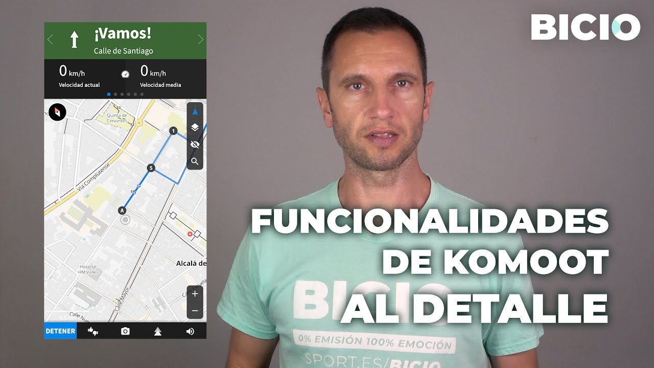 Todas las funciones de Komoot al detalle