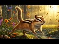 🐿️ Cheeky Chipmunks & Clever Burrows 🌰 Forest Fun Facts | Fun Animals for Kids