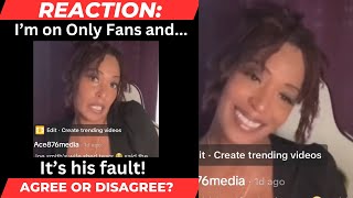 #reaction I'm on #onlyfans and its his fault. He is broke! #joesmith #tmz