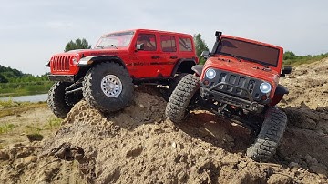 Сравнительный тест внедорожников! ... Есть ли шансы у MST против AXIAL SCX10 3?