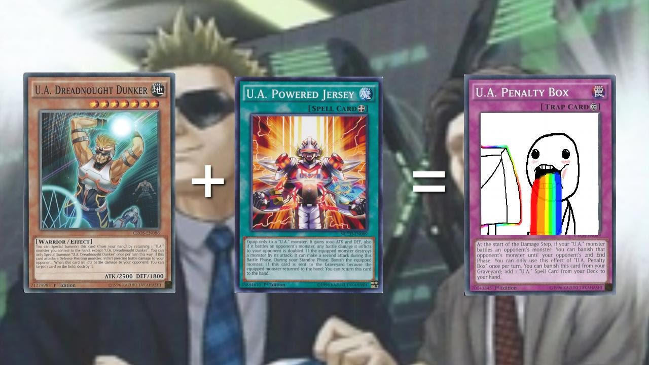 Yu-Gi-Oh! U.A. Dreadnought Dunker Card - CROS-EN086 Common, 1st Edition, From Crossed Souls Set - View #2