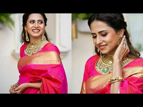 5 Everyday Hairstyles for Saree || Open Hairstyle with saree || Easy Self  Hairstyle || #hairstyle - YouTube