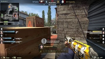 G2 shox 1v3 CLUTCH vs Virtus Pro Inferno @ EPICENTER 2017