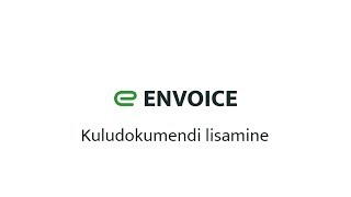 Kuludokumendi lisamine
