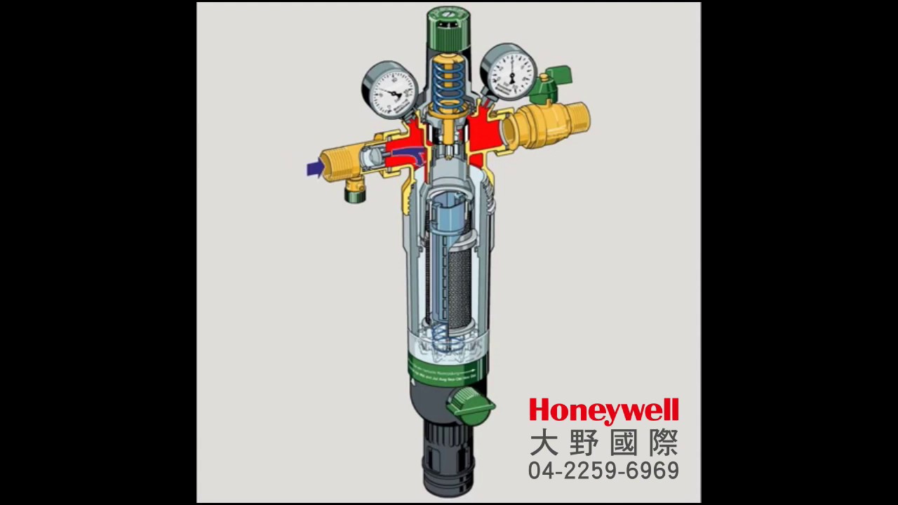 Honeywell德國全自動反沖洗砂石過濾器HS10S 大樓建案專用 大野國際