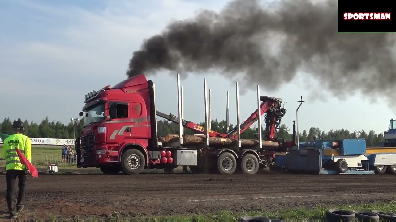 Tieliikenne Kuorma-Autot - Tractor Pulling Lappeenranta 12.7.2025