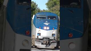 Amtrak Carolinian Train 80 Arrives At Cary Train Station.