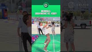 Ibrahimović ha postato sui social un video di palleggi insieme a Thierry Henry #CalcioinPillole