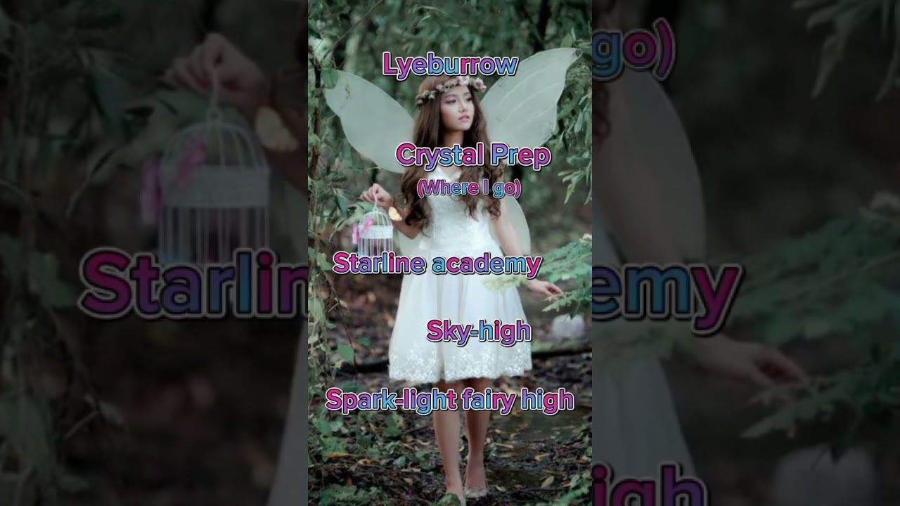 Best fairy schools to apply to 