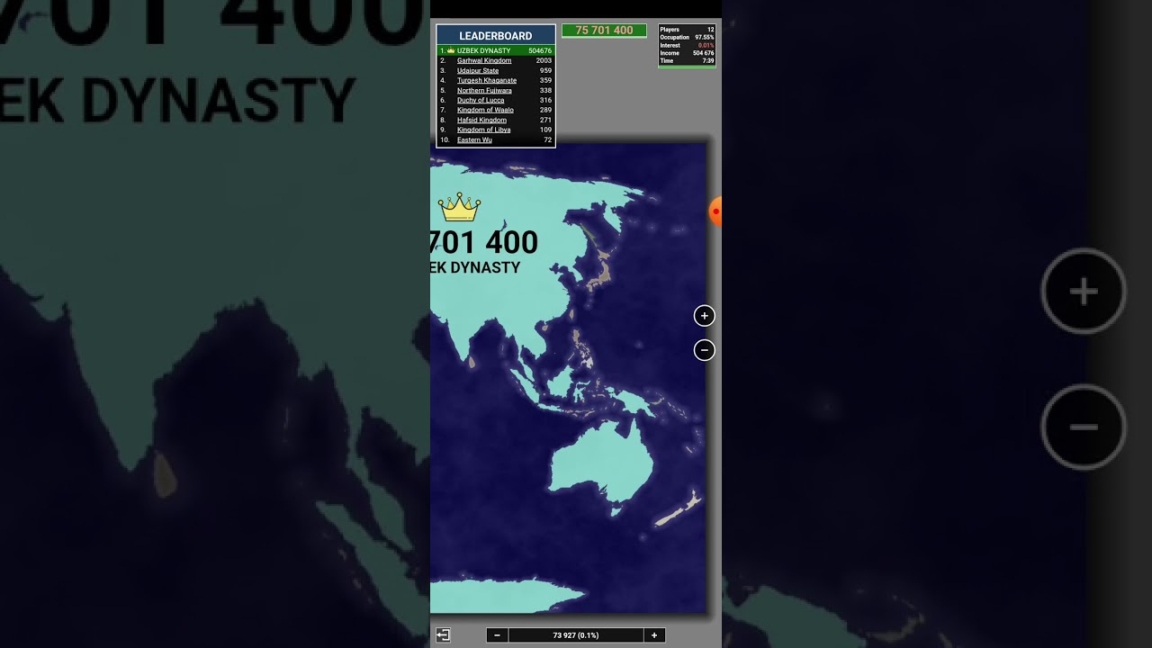 Can I win very easy bots from one pixel place in territorial.io