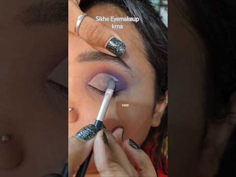 cut Crease kya hota h ♥️makeup/Eyemakeup/Cut crease Eyemakeup #naturencebeautyworld #makeup
