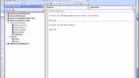 Show Message Automatically Before Printing Excel Sheet
