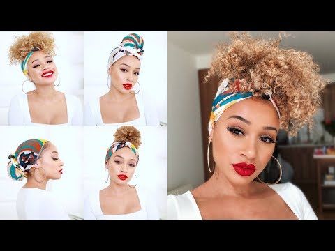 Share more than 144 scarf hairstyles for natural hair super hot