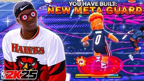 My "NEW META GUARD" BUILD IS DOMINATING NBA 2K25! BEST GUARD BUILD on NBA 2K25
