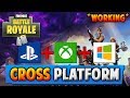 Crossplay Fortnite Pc Xbox One