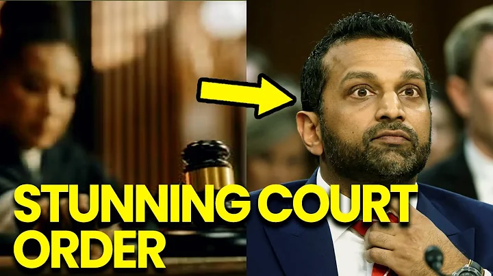 Kash Patel FROZEN After Judge ISSUES Convicting COURTROOM Order