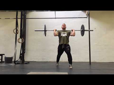 Front Split Press + Overhead Split Squats