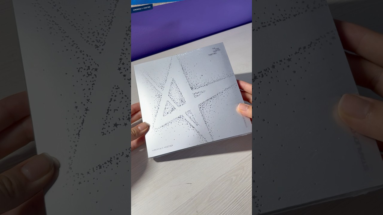 unboxing txt the star chapter: together album (starlight version) 
