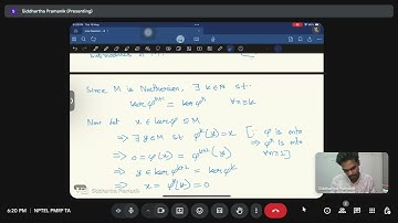 Live session (Week-4) || Computational Commutative Algebra ||NPTEL Course|| Siddhartha Pramanik