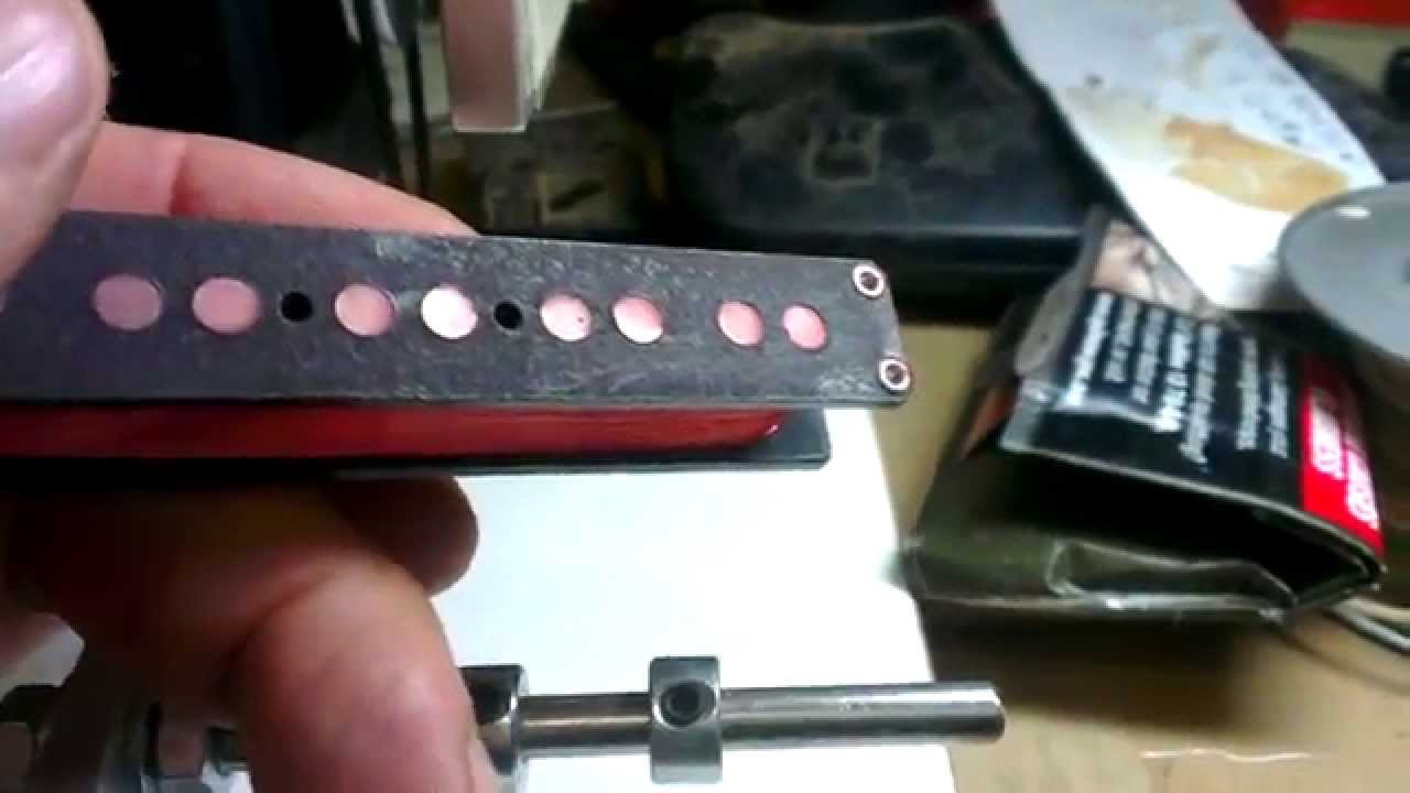 5String Jazz style bass. Winding pickups part 3 YouTube