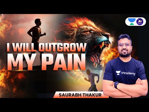 I Will Outgrow my Pain I By Saurabh Sir I  #Saurabh_Sir #Motivational