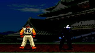 Shin Ryu vs Oni Ultra Diffculty Ultra Fight 2K HDR