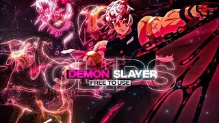 Demon Slayer 4K Clips for Editing | Tengen Uzui Fight Scenes (Free to Use)