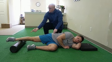 Left Sidelying FR Right Extended Abduction